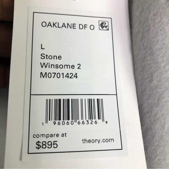 THEORY Stone Winsome wrap wool trenchcoat - Picture 7 of 14